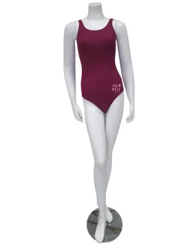 23DD180 Merlot Day Dream High Neck Swimsuit