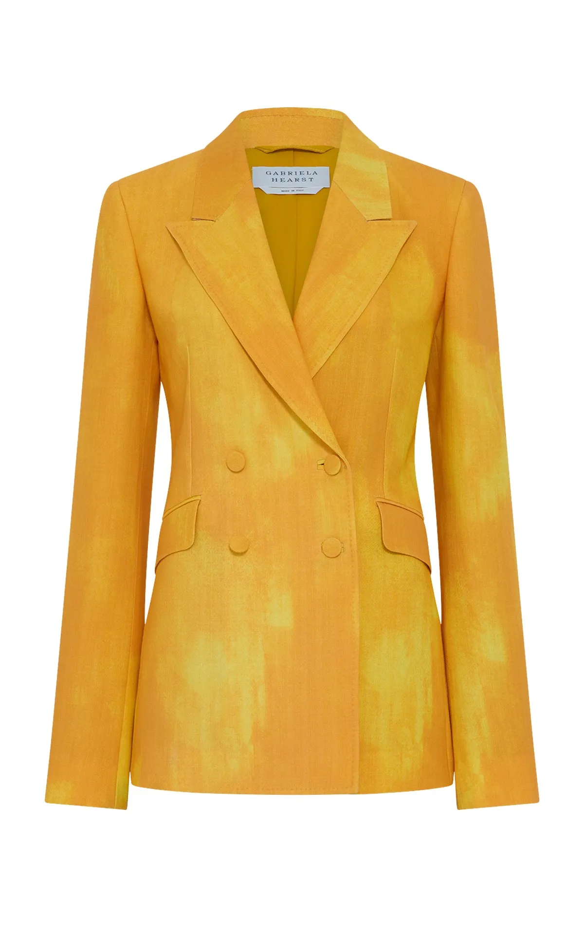 Angela Blazer in Cadmium Yellow Virgin Wool