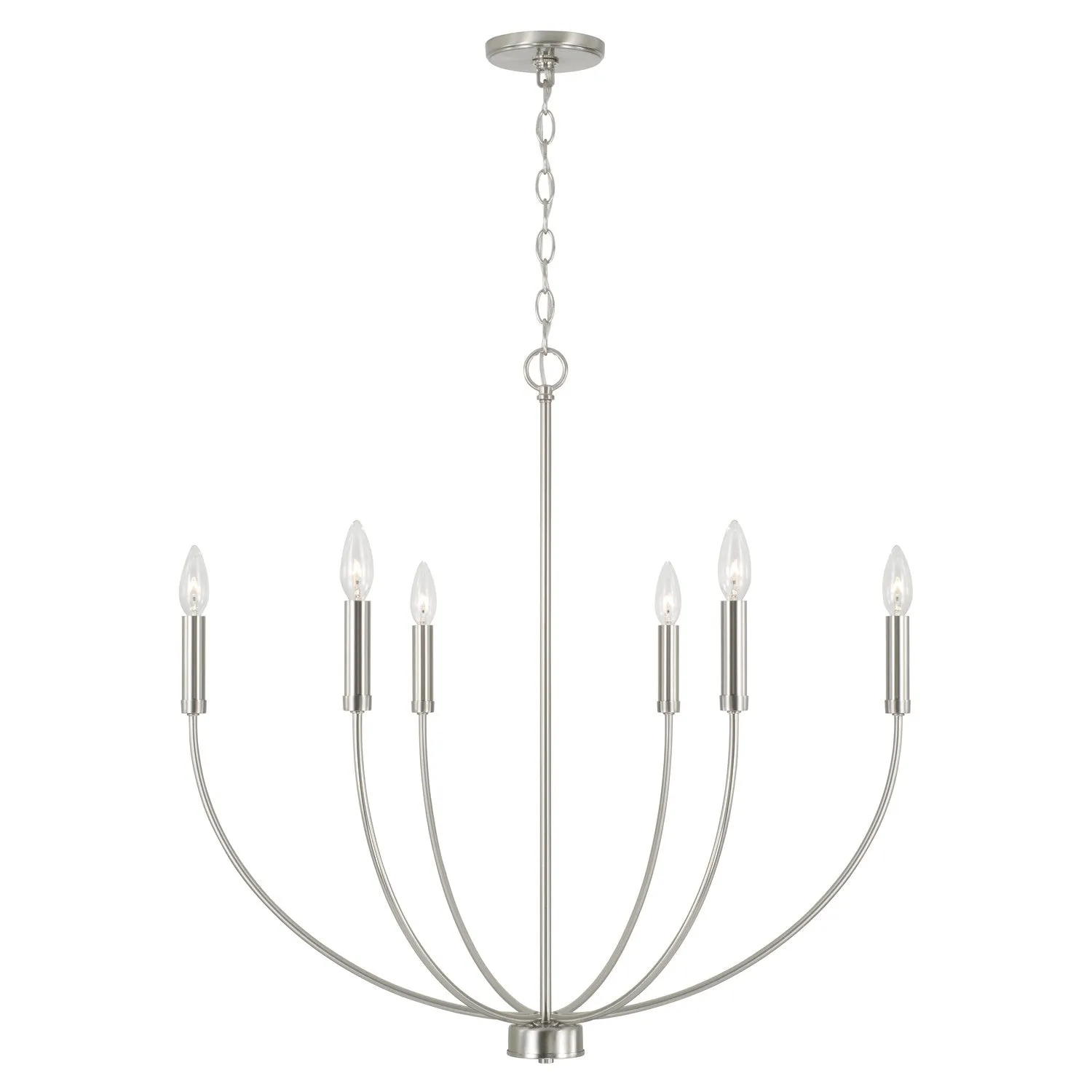 Ansley Six Light Chandelier