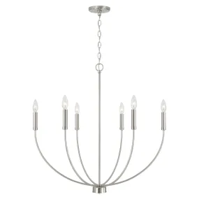 Ansley Six Light Chandelier