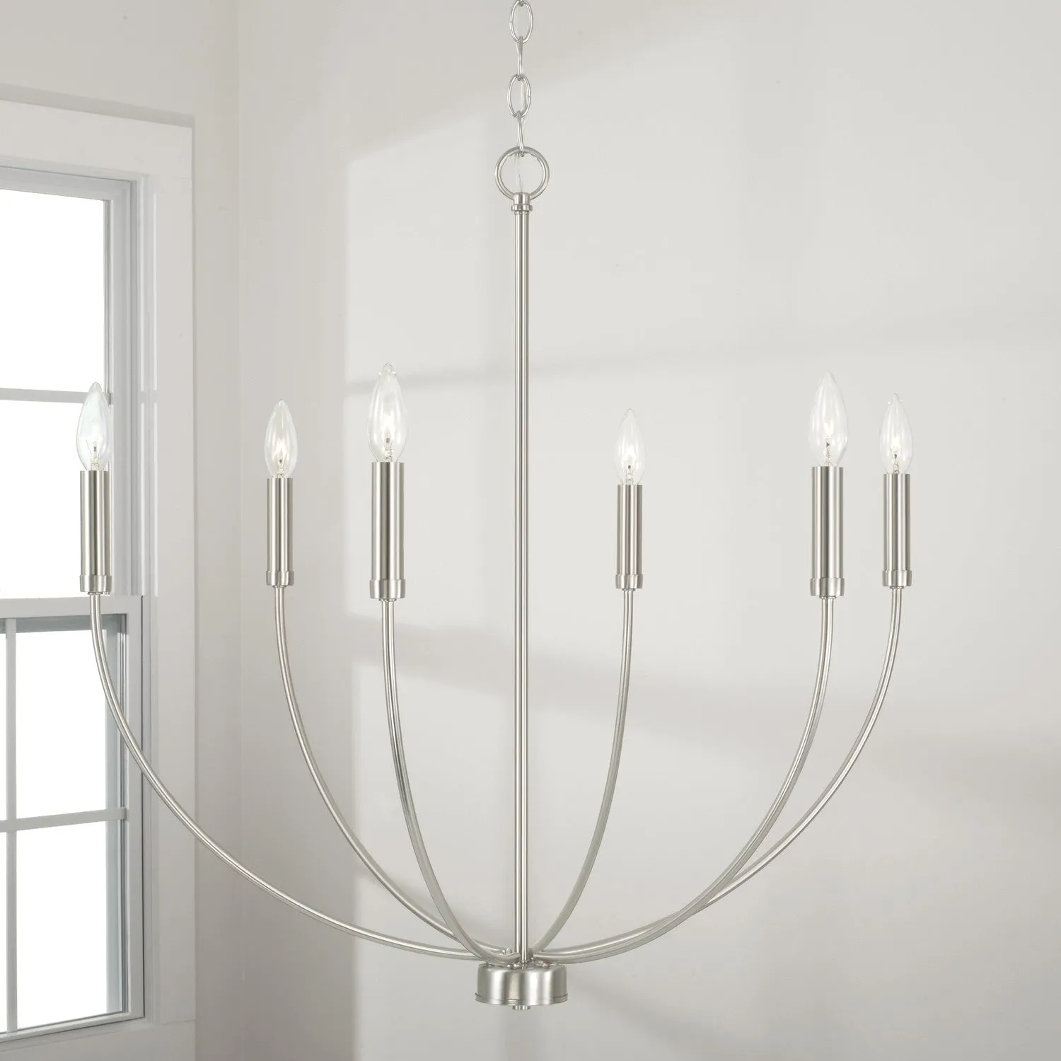 Ansley Six Light Chandelier