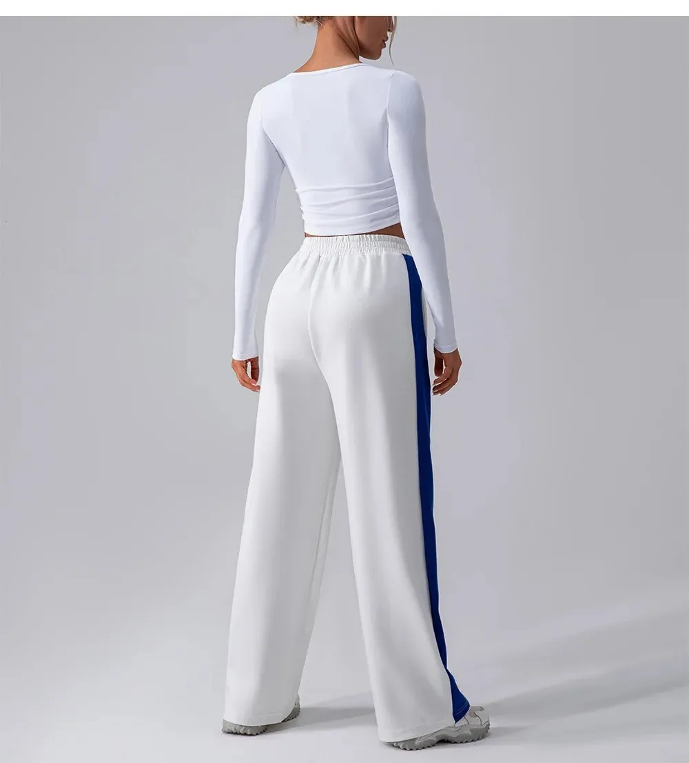 Blakely Contrast Longsleeve & Trousers Set