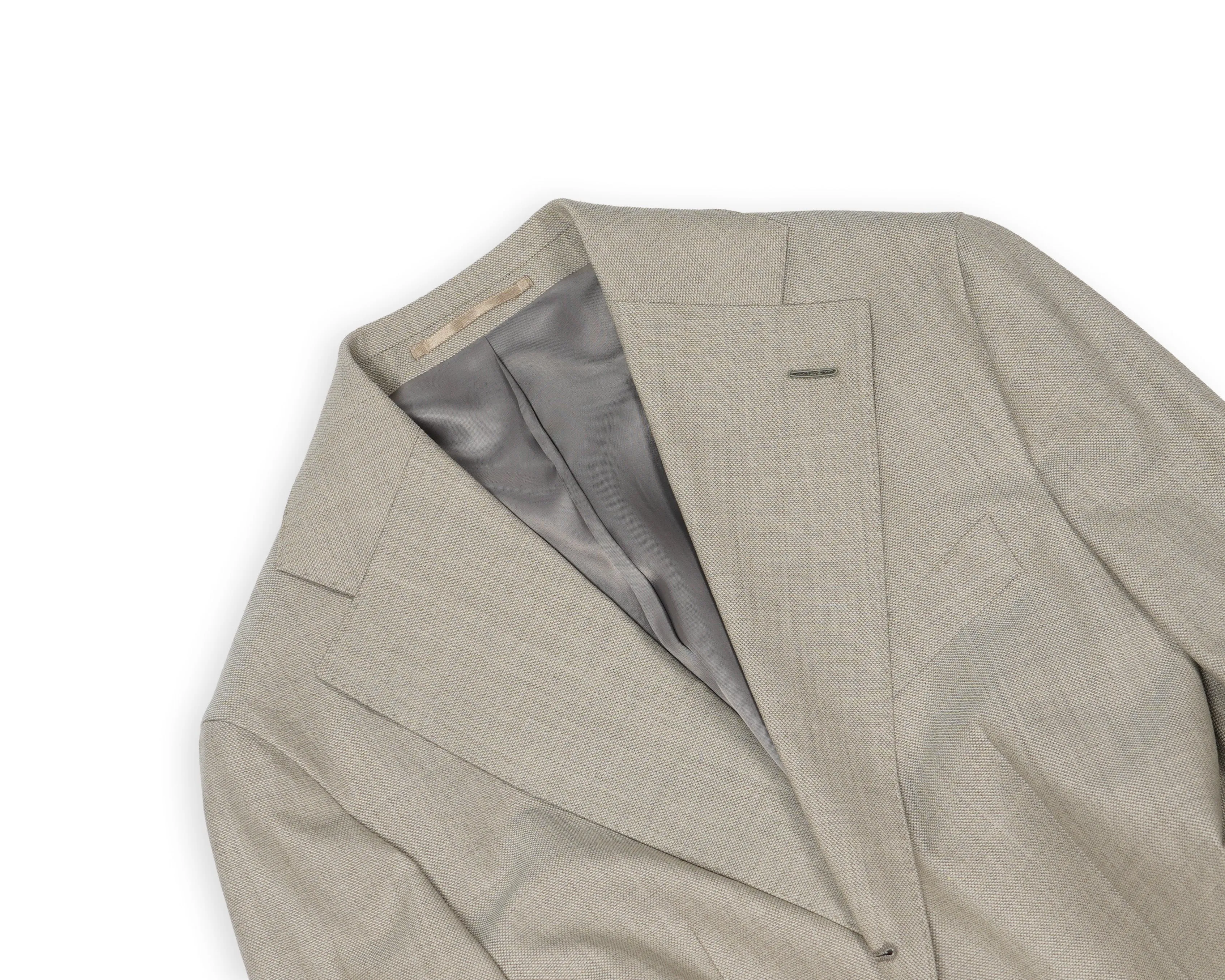 Blugiallo - Sand Beige Wool Suit 46