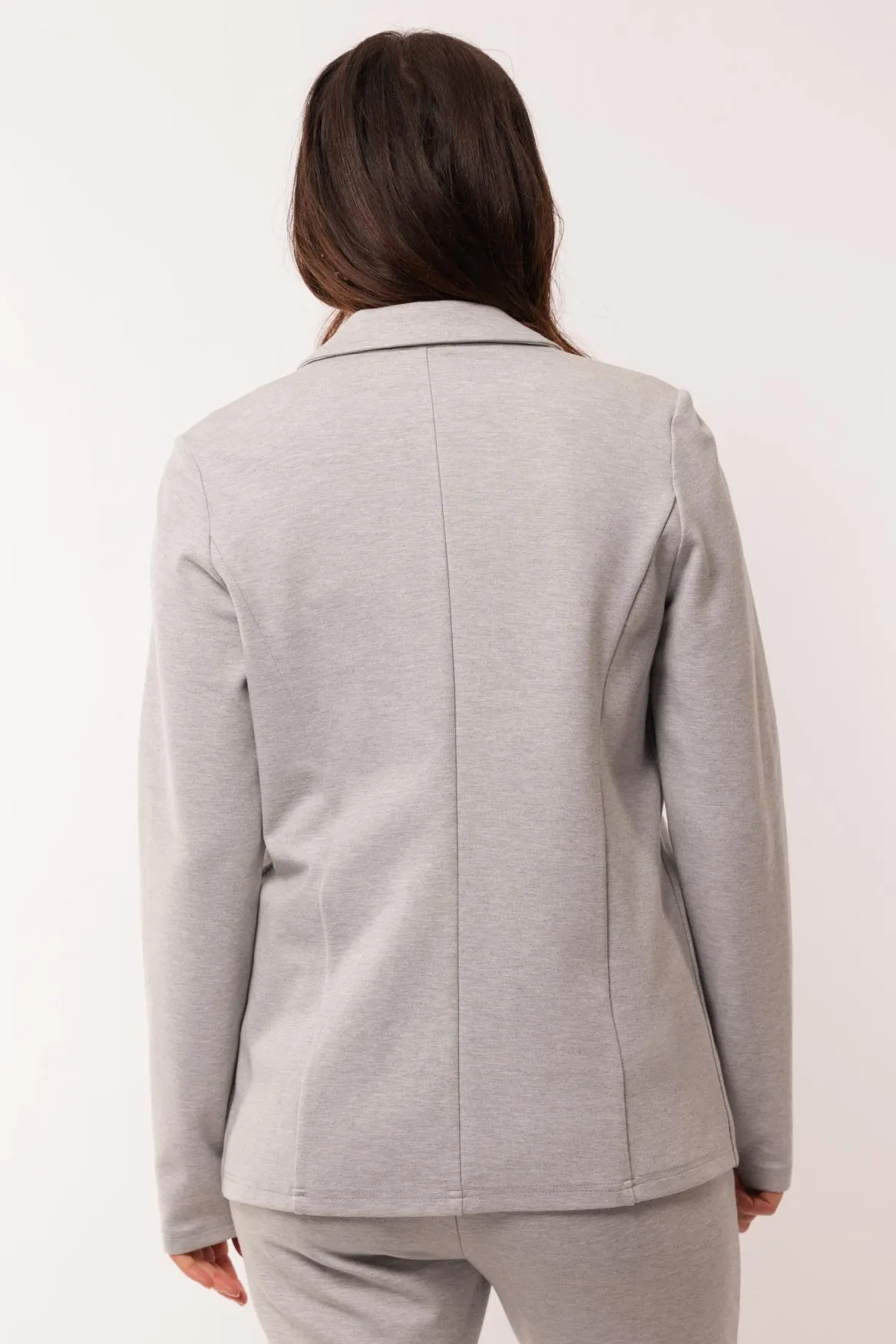 Carly blazer | Gray Melange