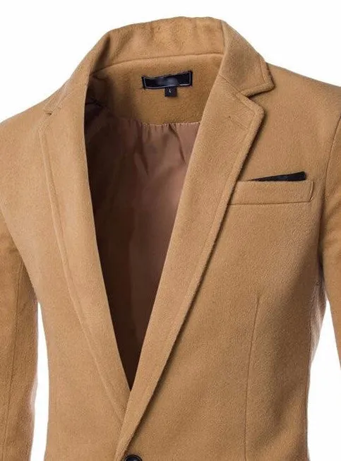 Casual Slim Fit Stylish Men's Blazer