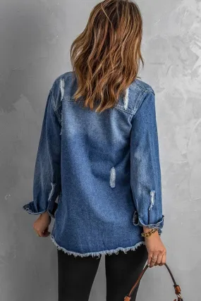 Chambray Denim Jean Jacket