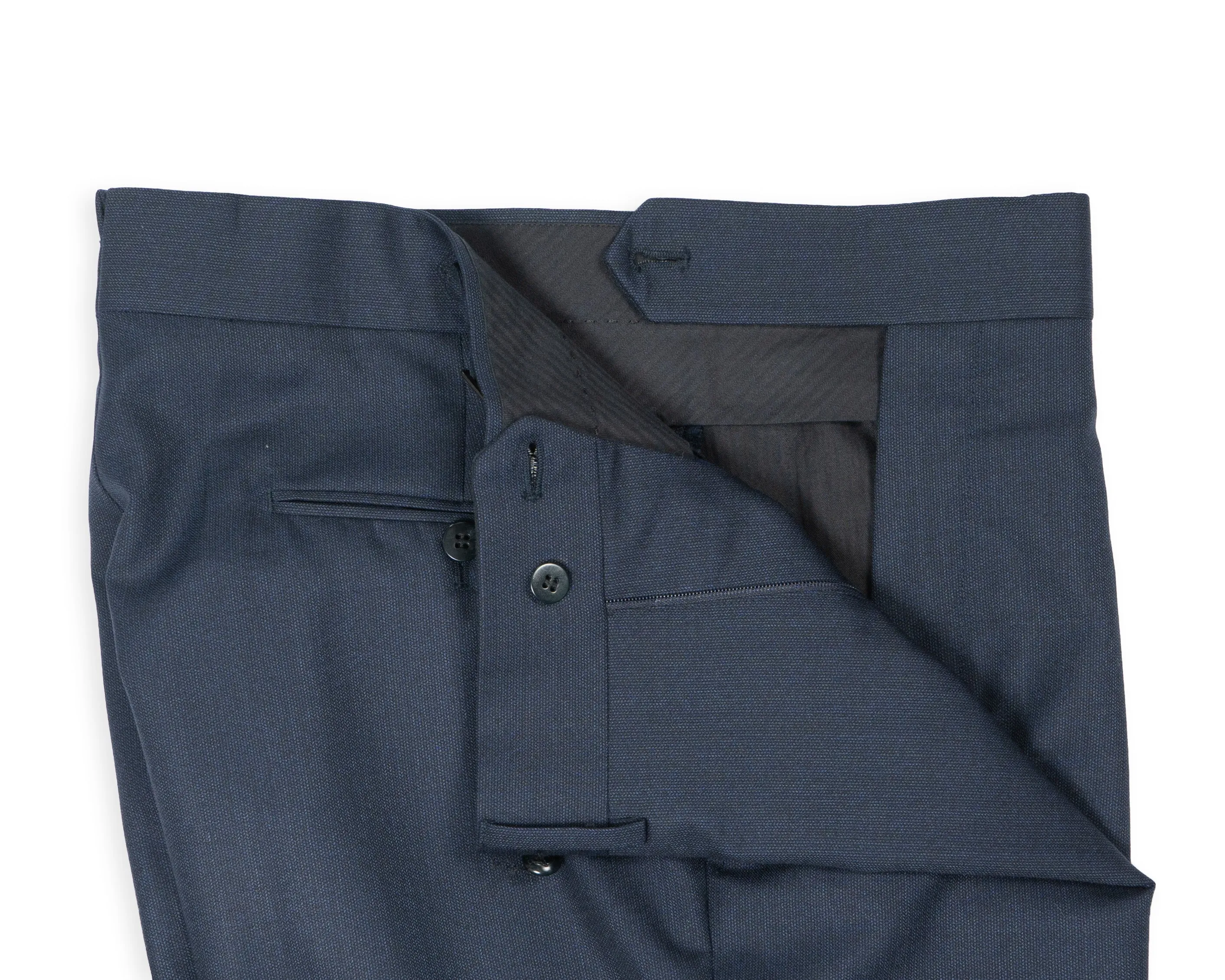 Eidos - Navy Structured Ciro Wool Suit 50