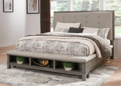 Hallanden California King Panel Bed with Storage