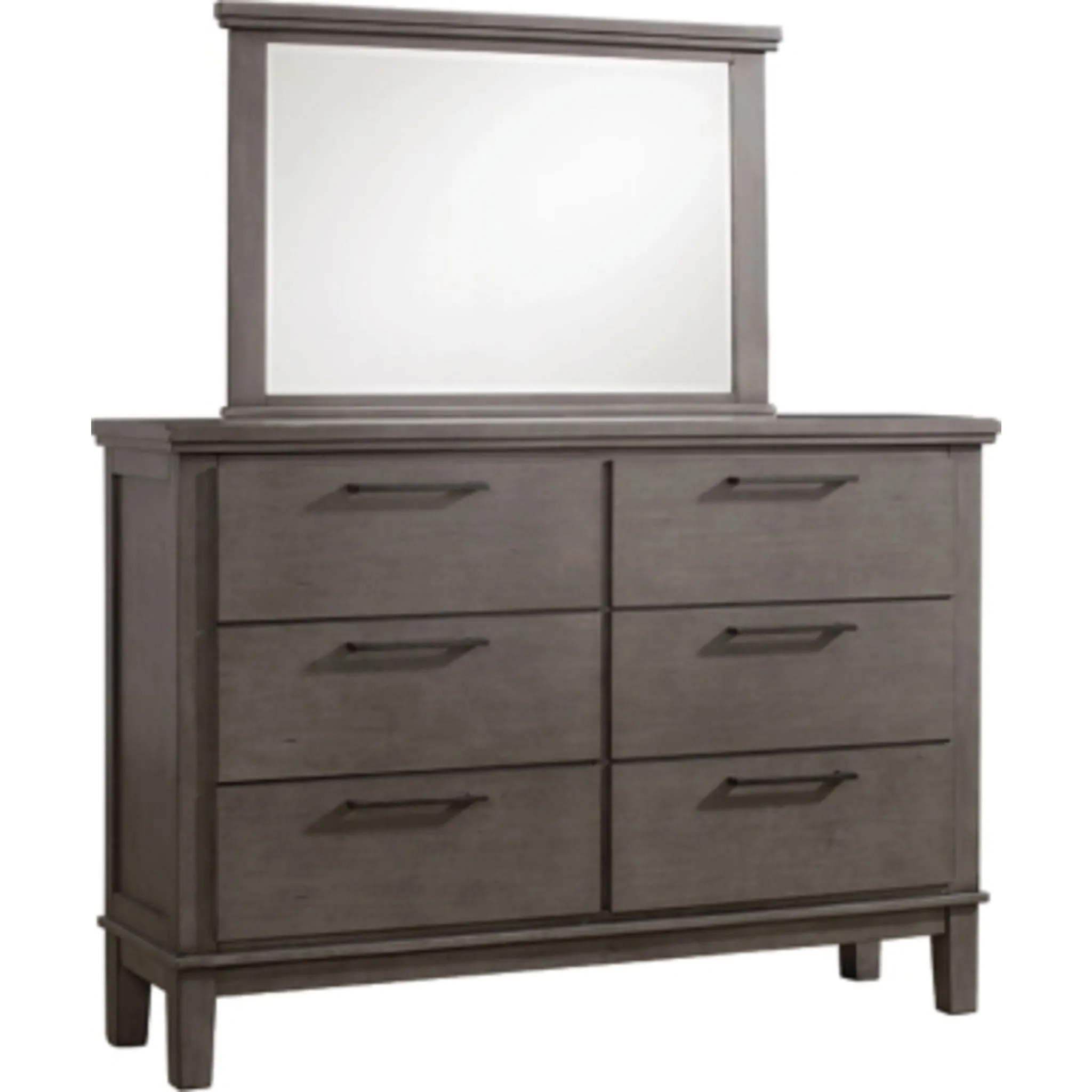 Hallanden Dresser and Mirror - Gray