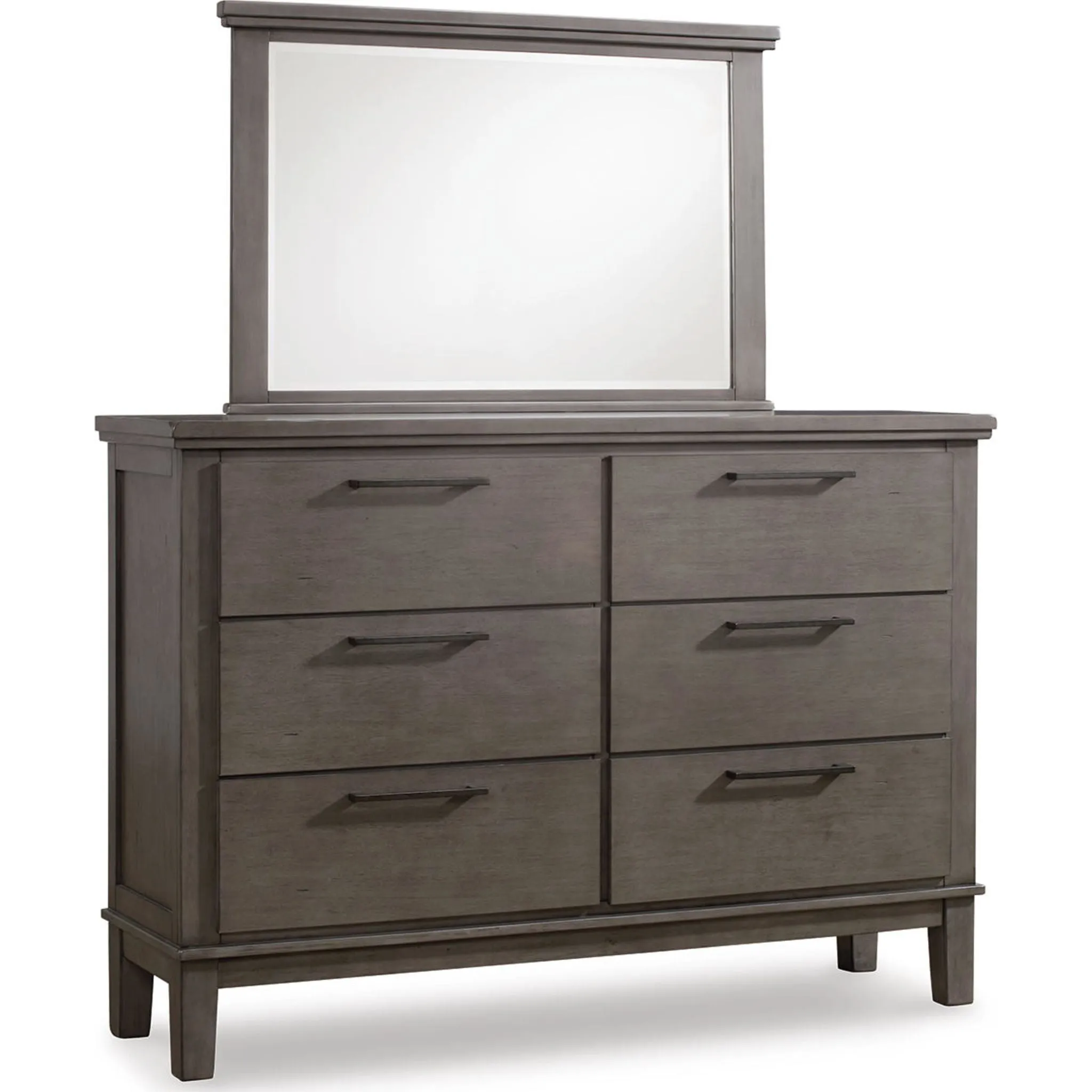 Hallanden Dresser and Mirror - Gray