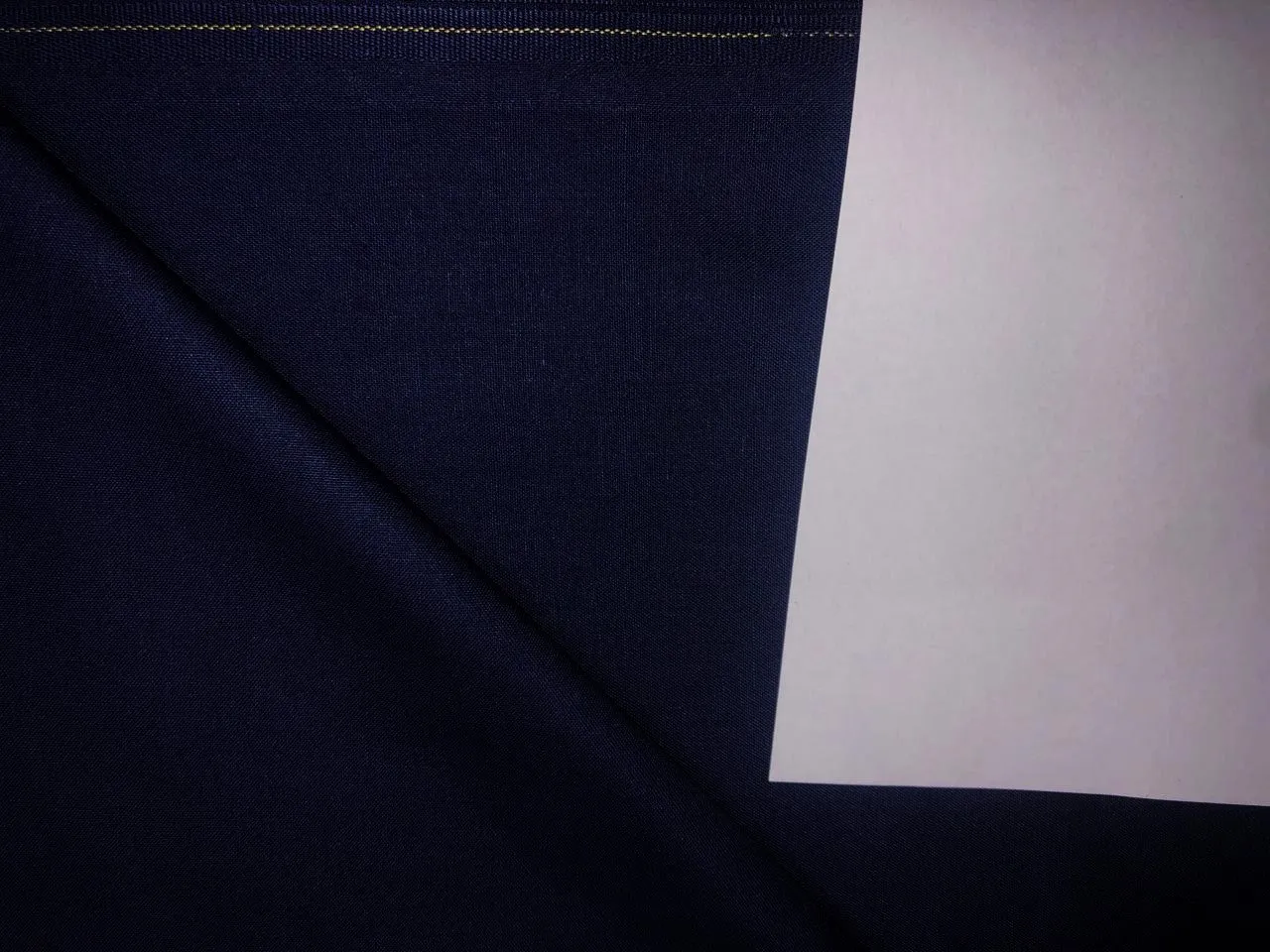 Heavy Twill Suiting Fabric 58" wide in KHAKHI BROWN AND NAVY