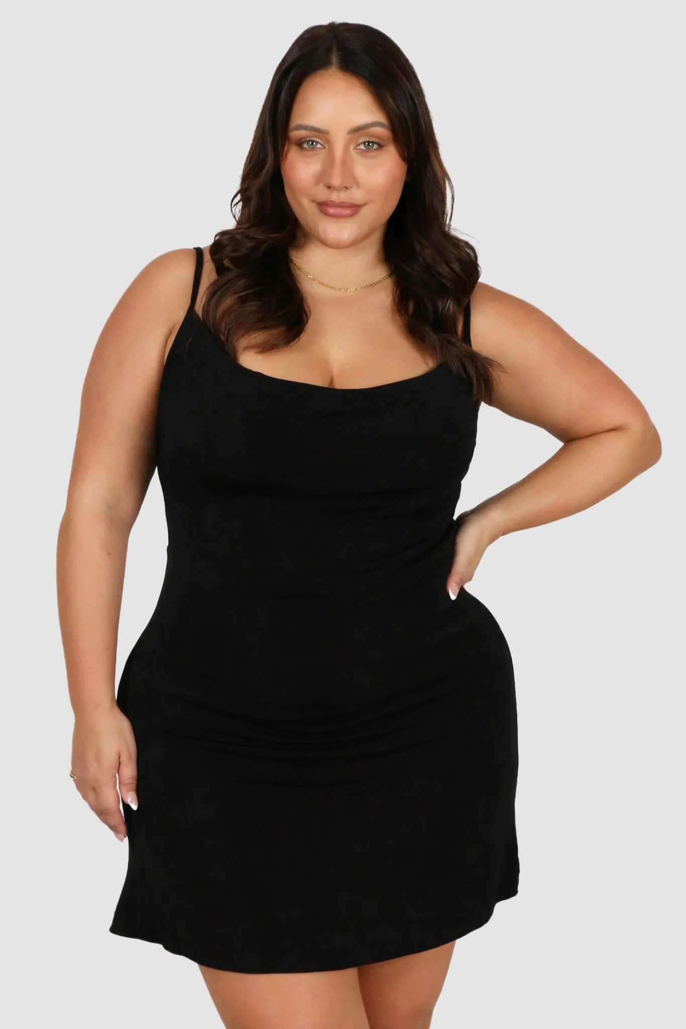 JADED DRESS BLACK