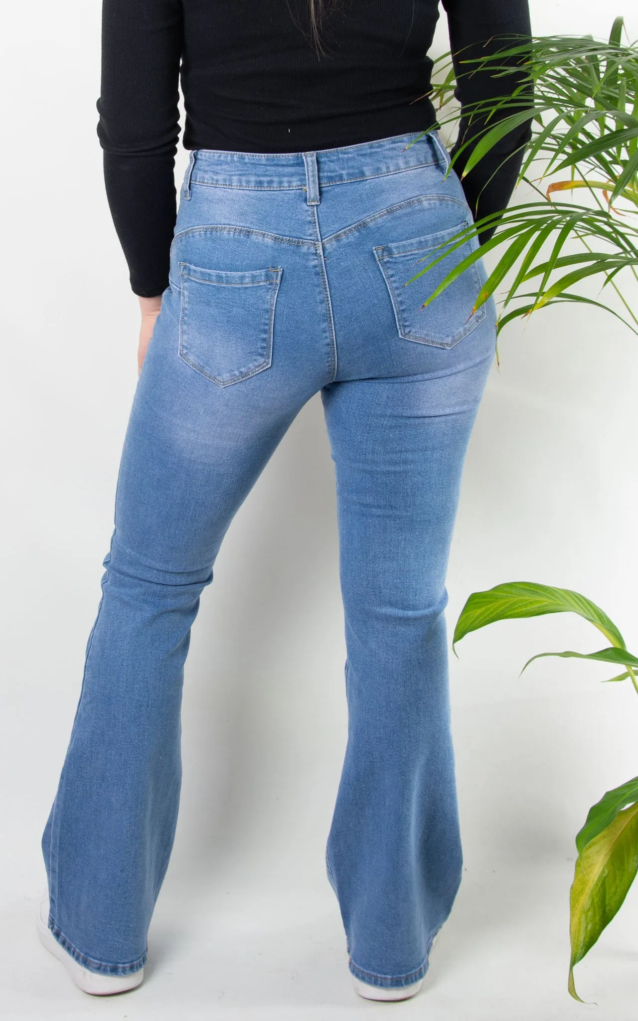 Jeans | Stonewash Flared