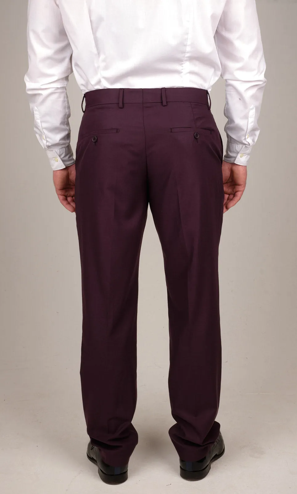 Mens Deep Purple 3 Piece Suit | Wedding Suit | Party Wear | Office Wear