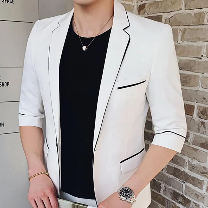 Men's Summer Single Breasted Suit