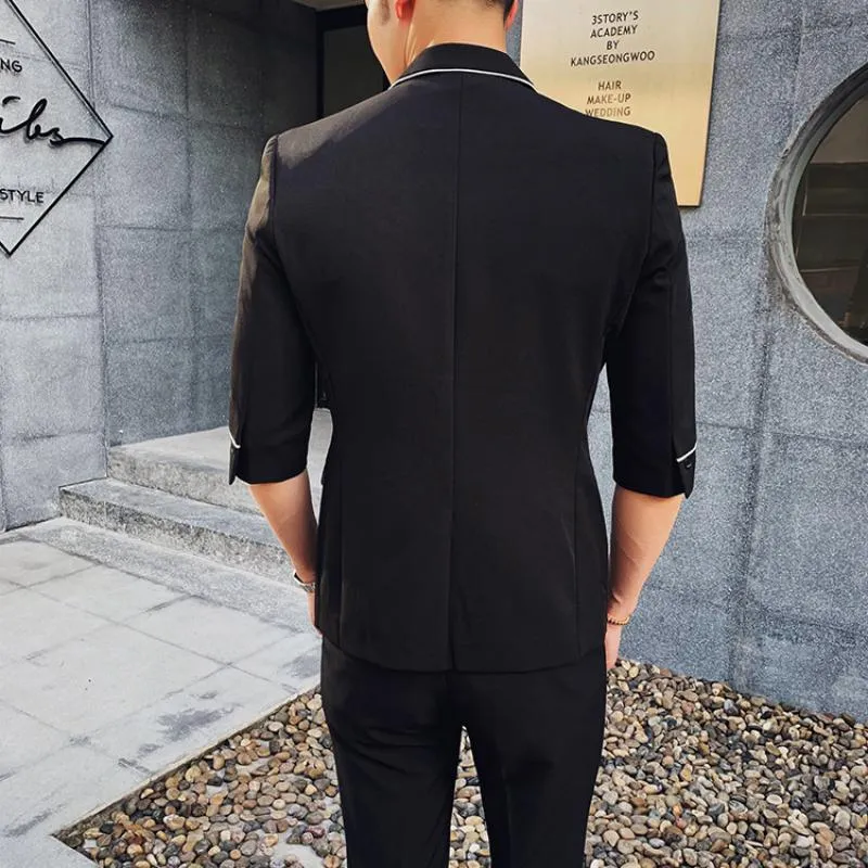 Men's Summer Single Breasted Suit