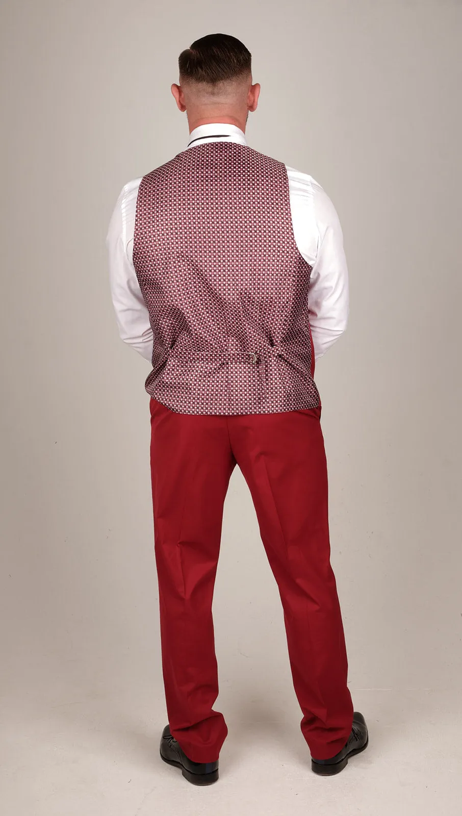 Mens Wine 3 Piece Suit | Wedding Suit | Party Wear | Office Wear