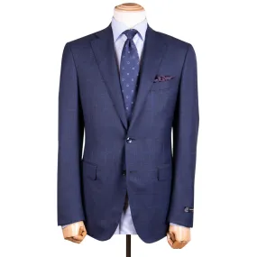 Navy Check Super 130's Wool Suit