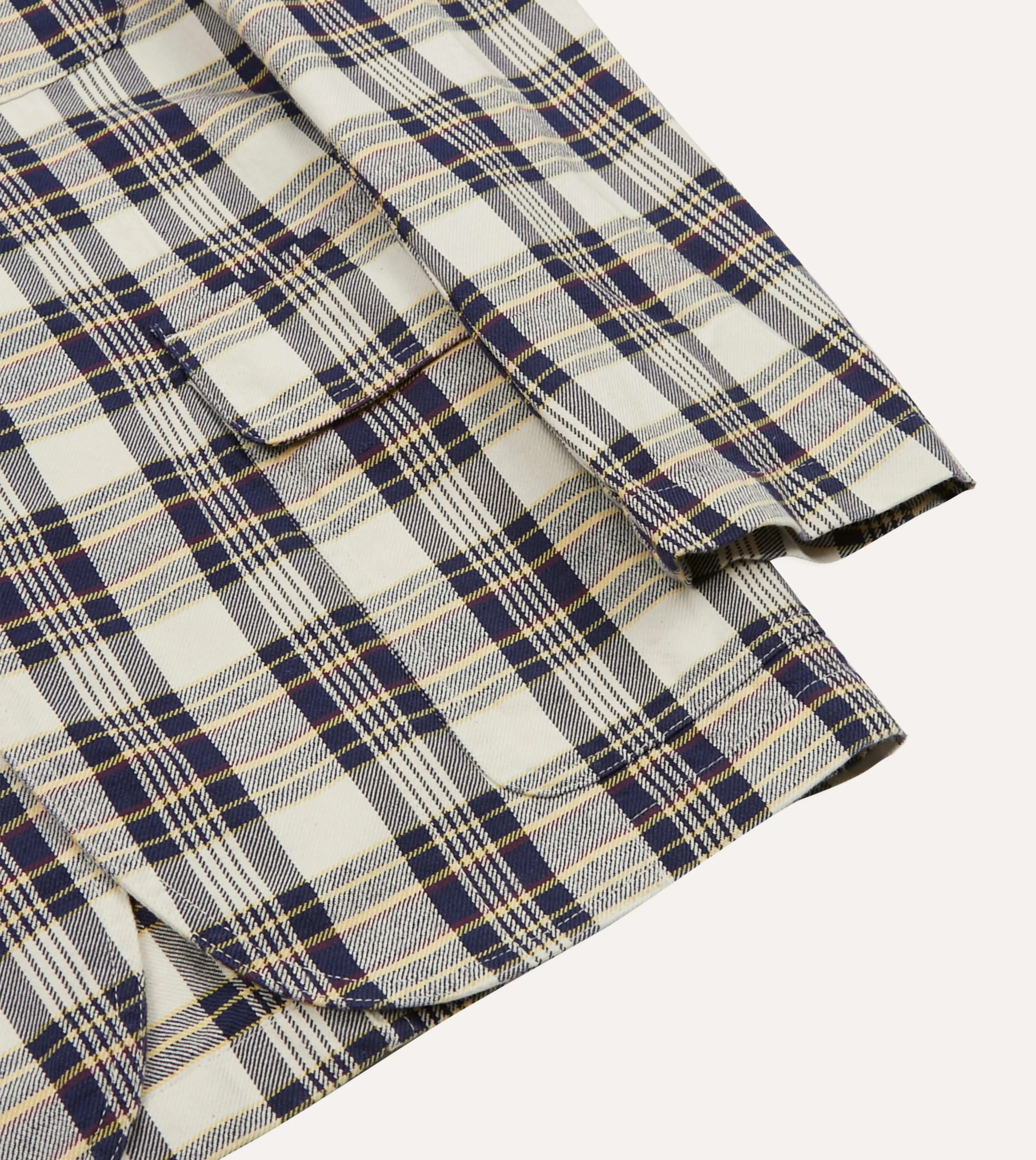 Navy Madras Check Games Blazer Mk. IV