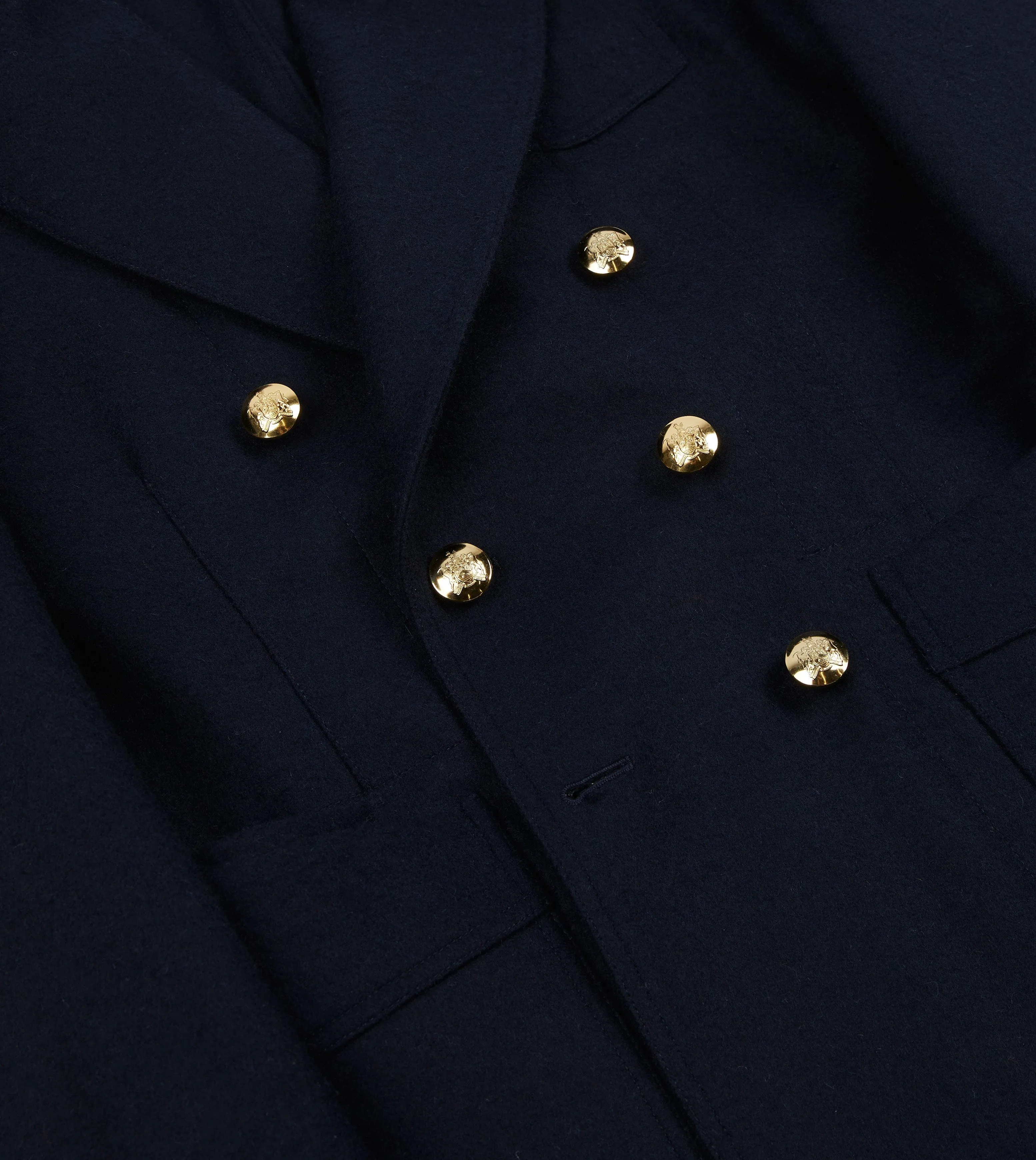 Navy Melton Wool Games Blazer Mk. III