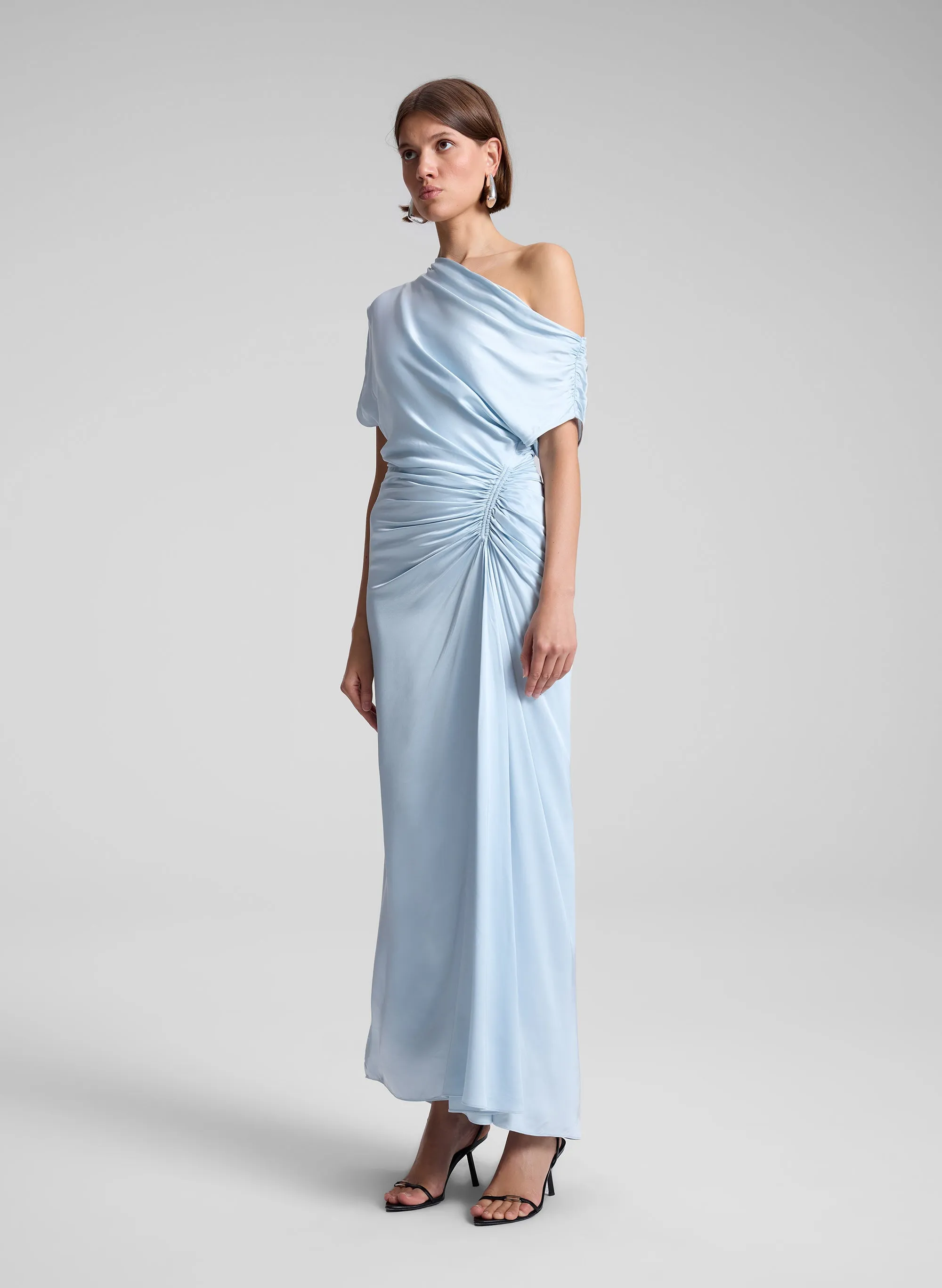 Penny Satin Maxi Dress