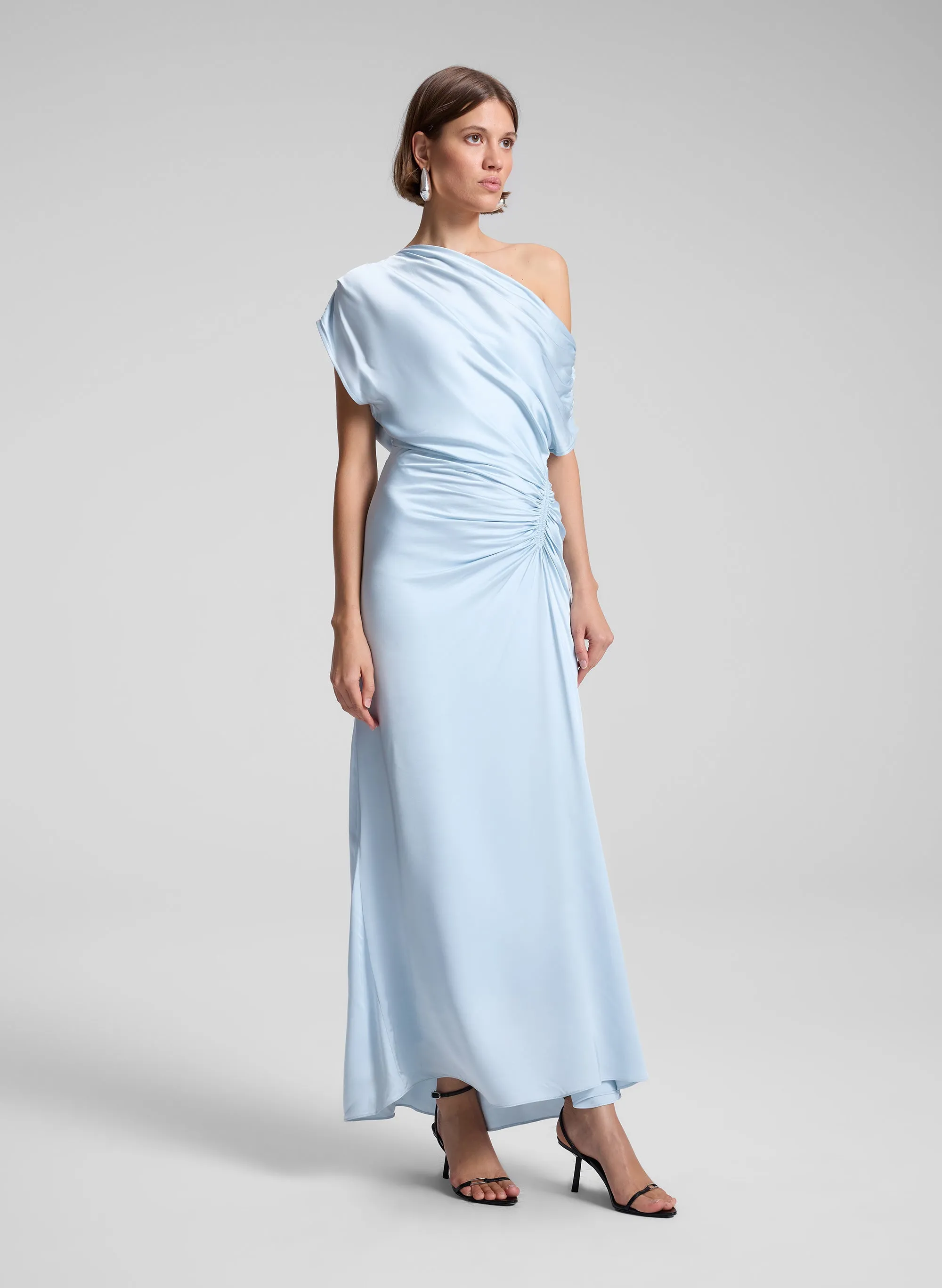 Penny Satin Maxi Dress