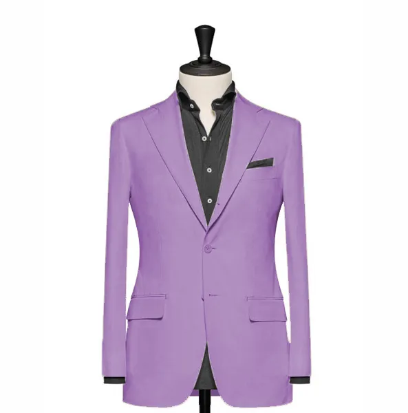 "The Clover" Solid Lavender Blazer