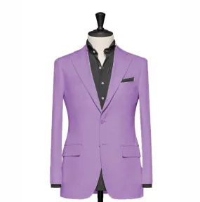 "The Clover" Solid Lavender Blazer