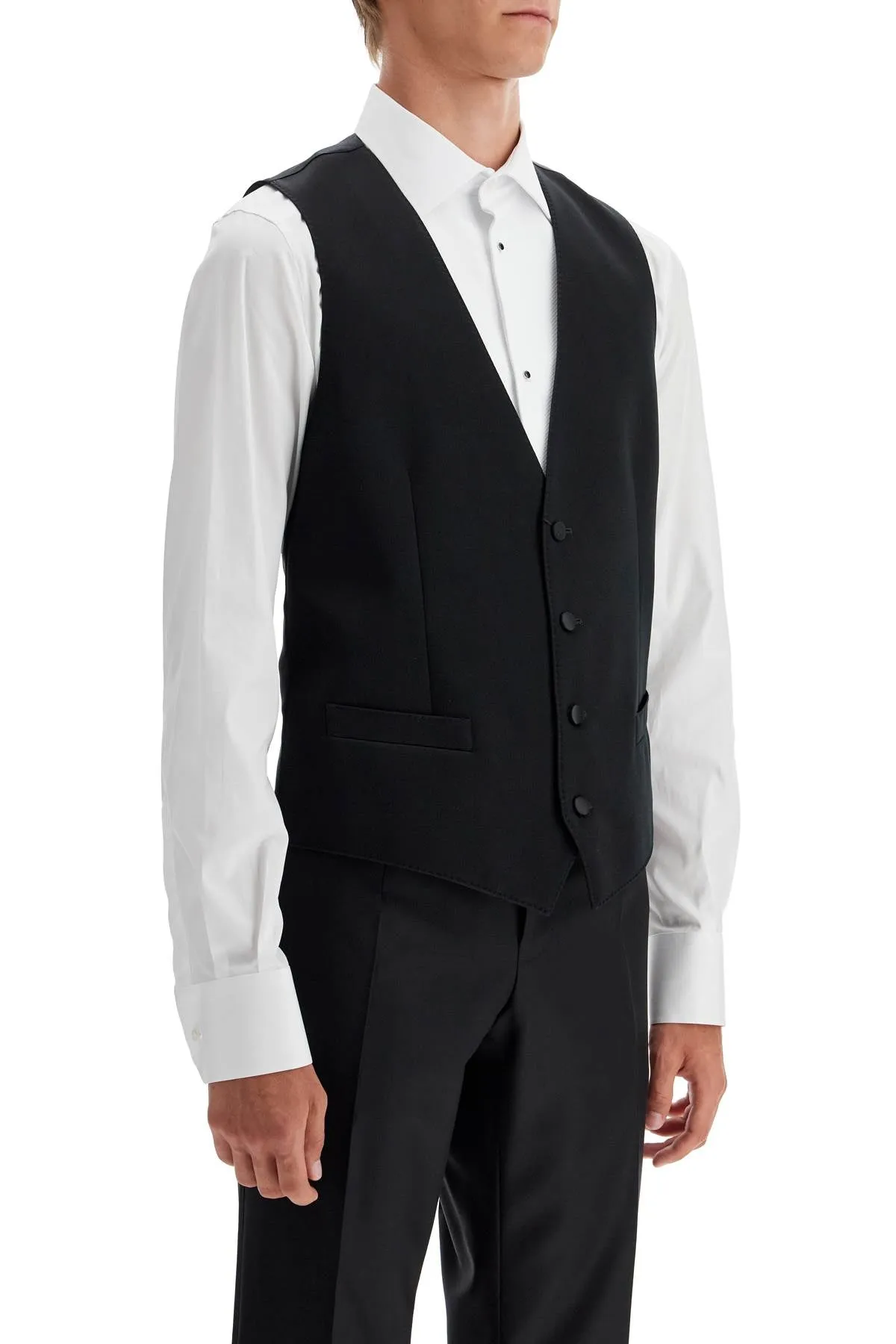 SARTORIAL SATIN WAISTCOAT