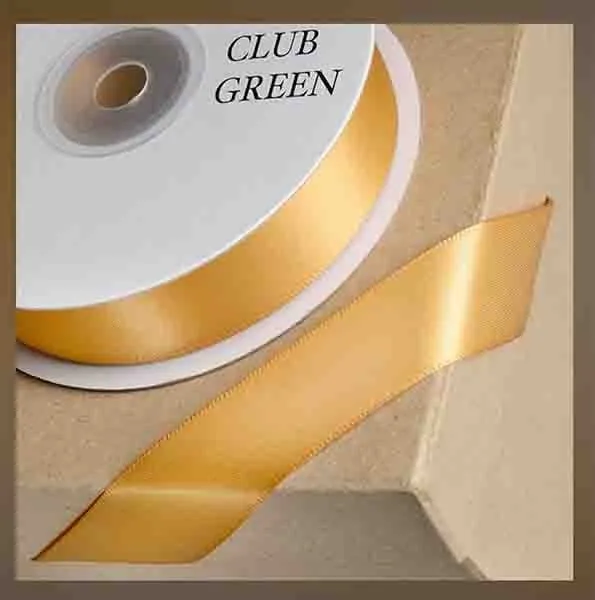 Satin Ribbon - Gold