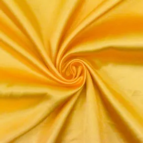 Scholar Yellow Solid Poly Antique Satin Woven Fabric