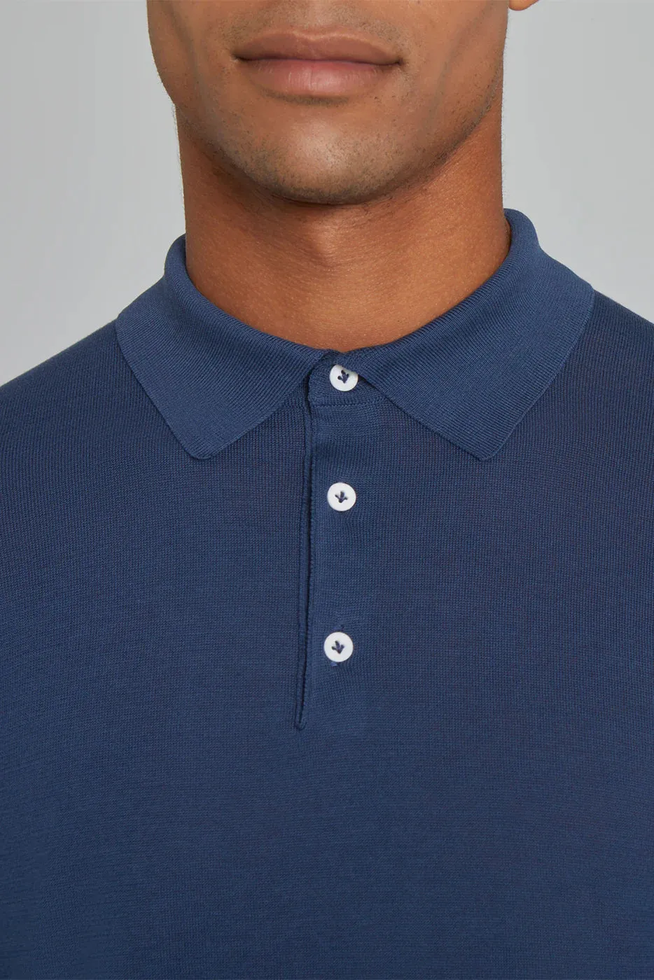 SetiCo Cotton and Silk Knit Polo