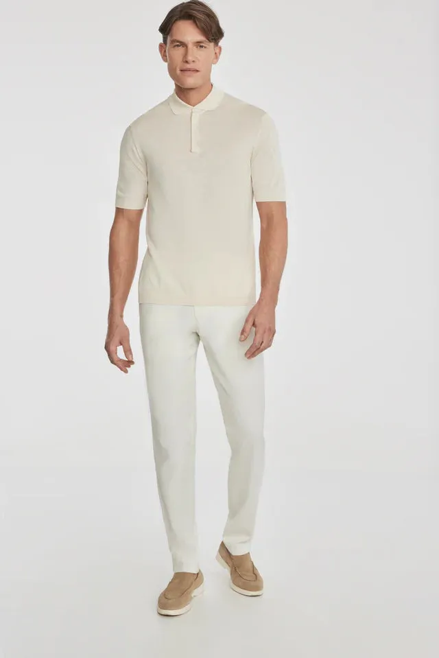 SetiCo Cotton and Silk Knit Polo