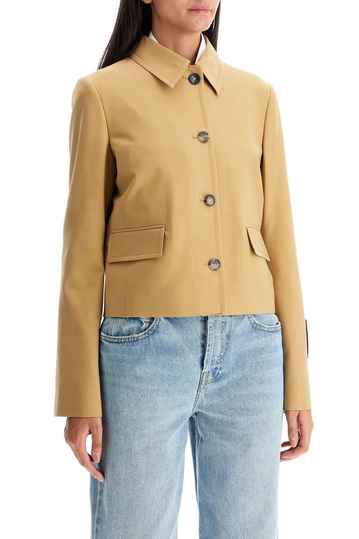 SHORT WOOL BLEND JACKET