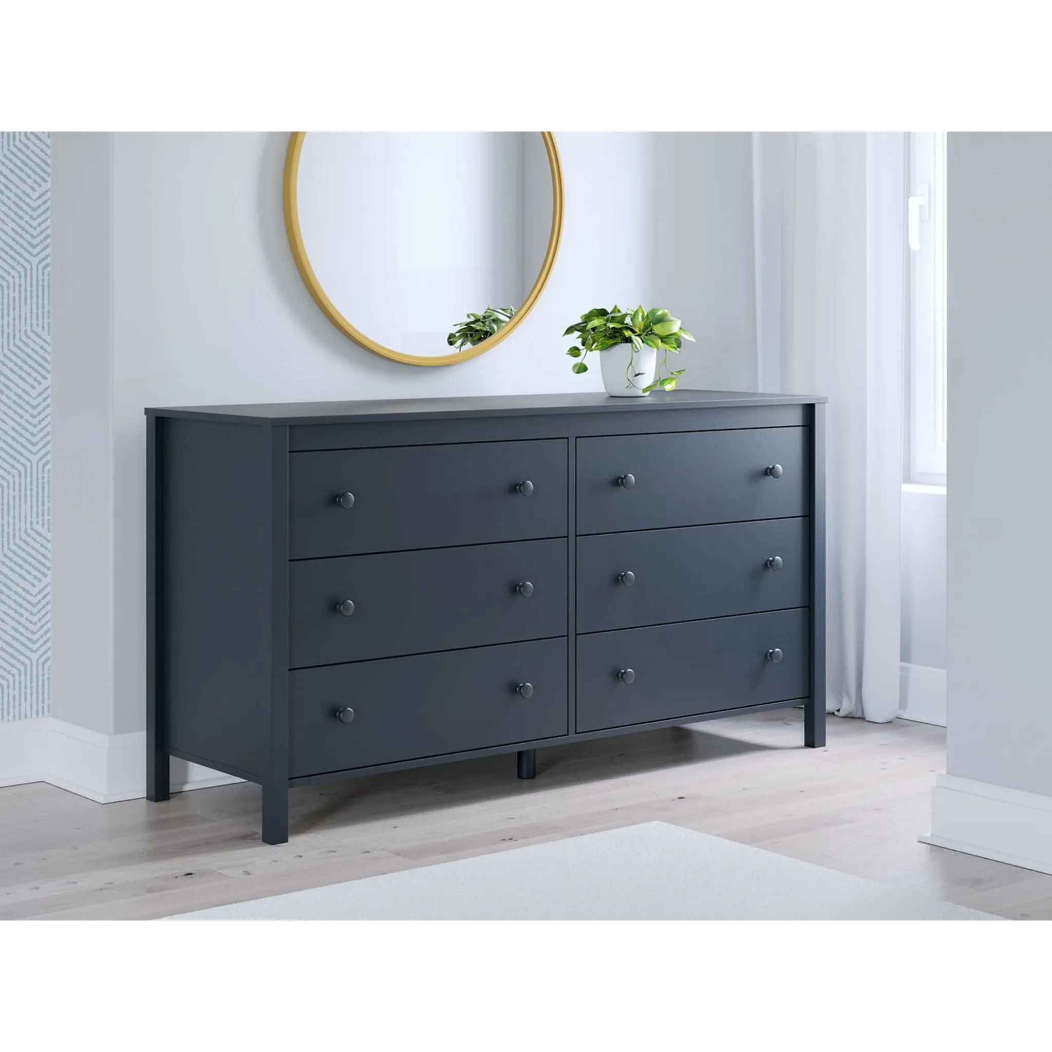 Simmenfort Dresser - Navy Blue