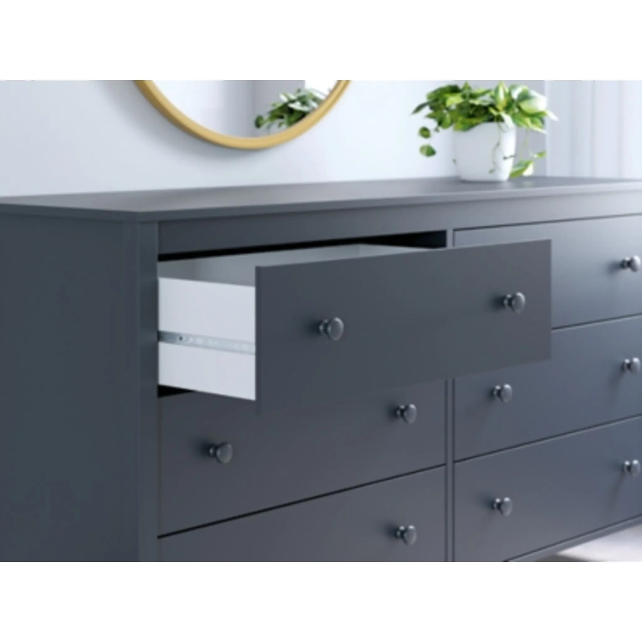 Simmenfort Dresser - Navy Blue