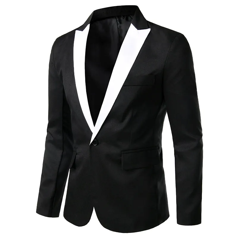 Single Breasted Slim Fit Blazer