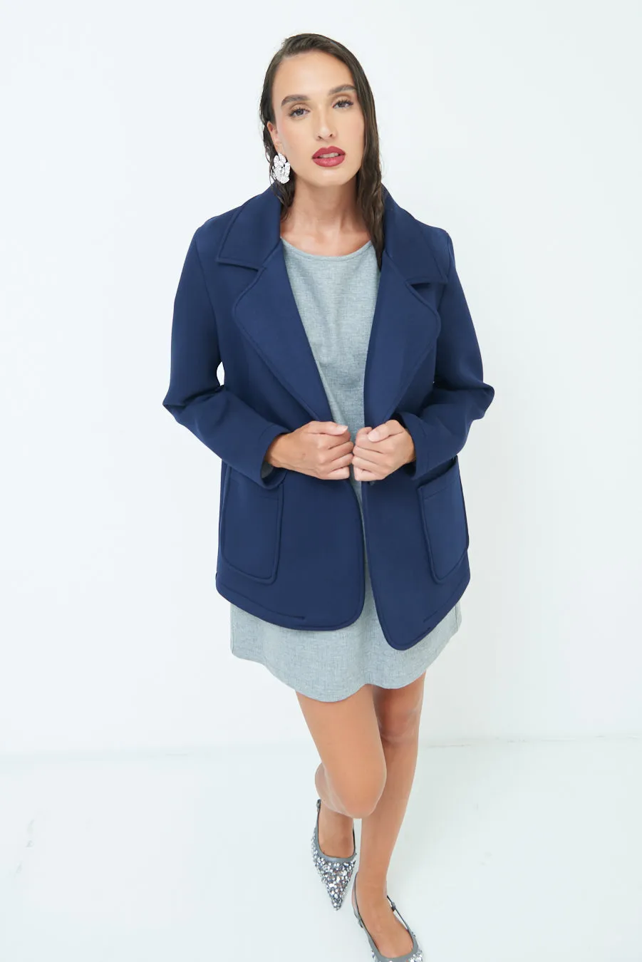 Single-button tailored blazer wholesale