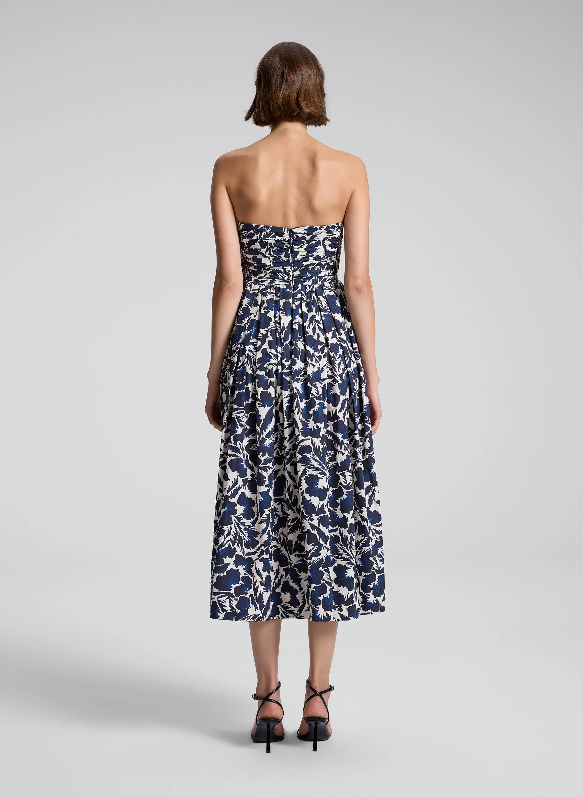 Tate Strapless Midi Dress