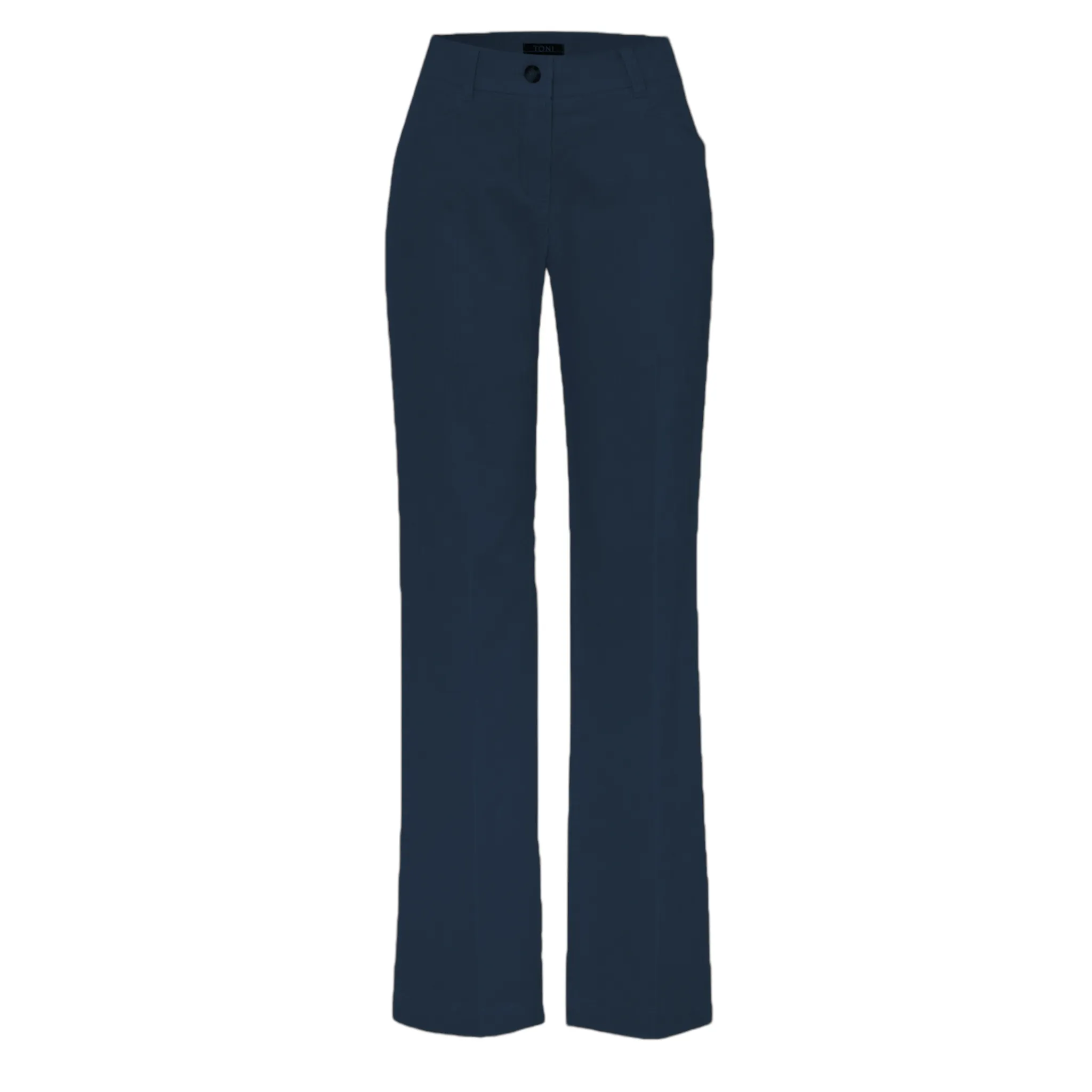 TONI Jolie Flared Cord Trousers Dark Blue