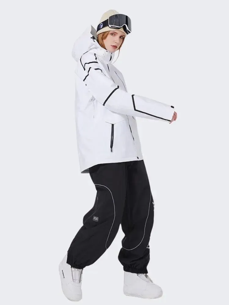 Women Winter Snowboarding Jacket & Pants Set Winter Ski Outfits