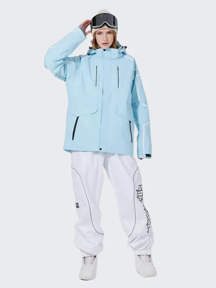 Women Winter Snowboarding Jacket & Pants Set Winter Ski Outfits