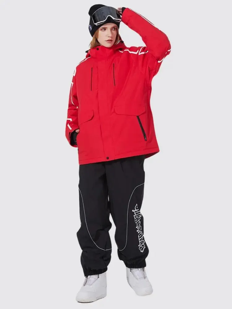 Women Winter Snowboarding Jacket & Pants Set Winter Ski Outfits