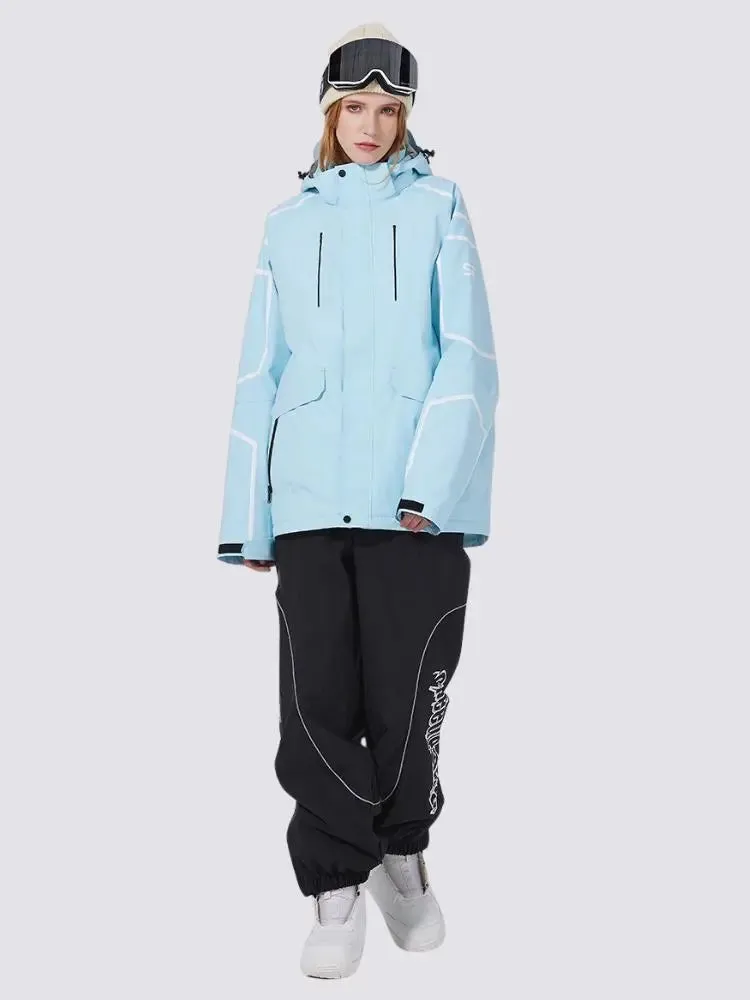 Women Winter Snowboarding Jacket & Pants Set Winter Ski Outfits