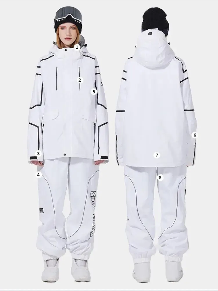 Women Winter Snowboarding Jacket & Pants Set Winter Ski Outfits