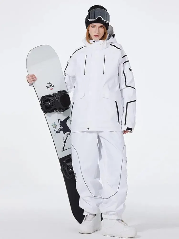 Women Winter Snowboarding Jacket & Pants Set Winter Ski Outfits