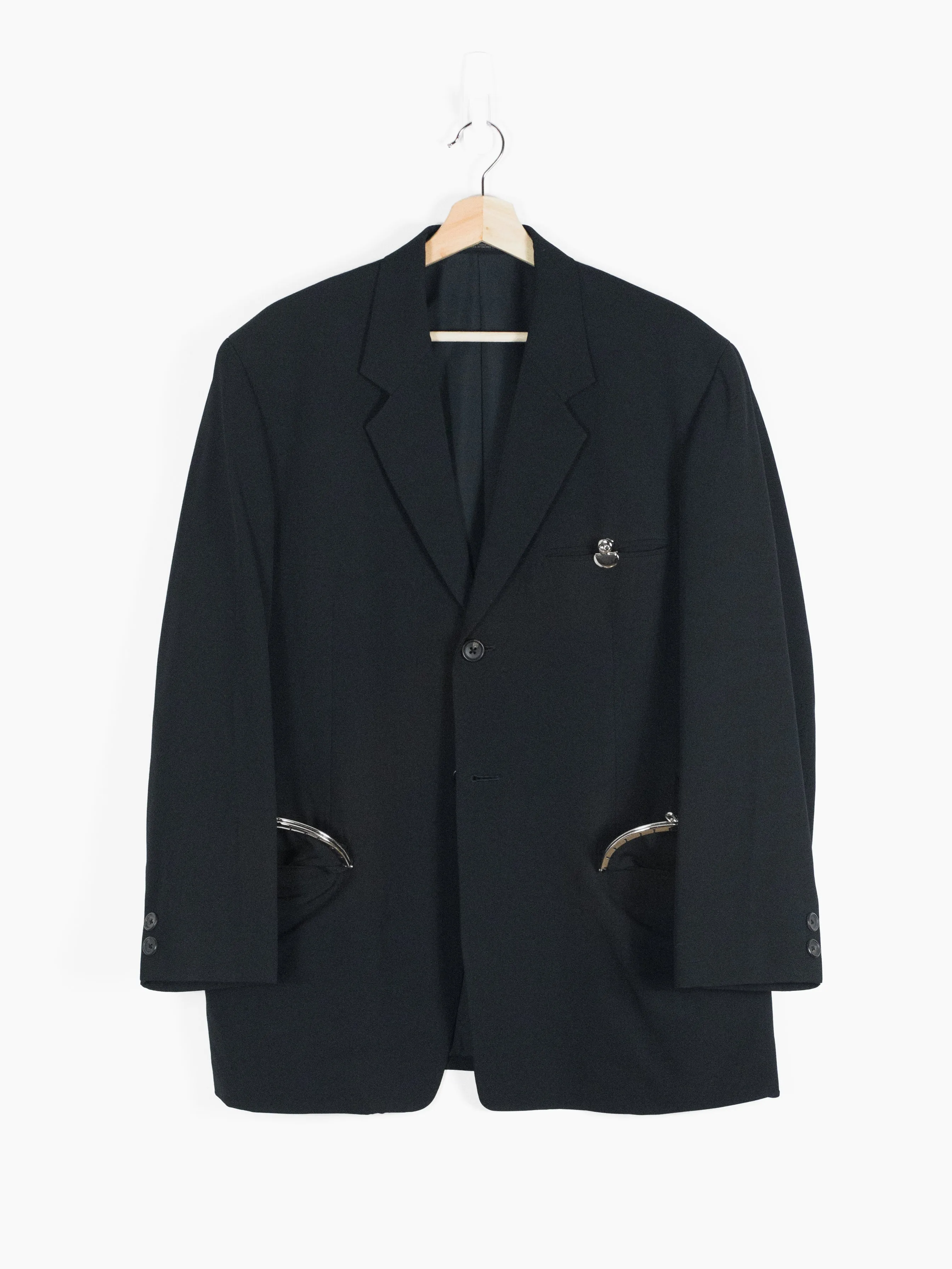 Yohji Yamamoto Pour Homme SS91 Purse Pocket Blazer